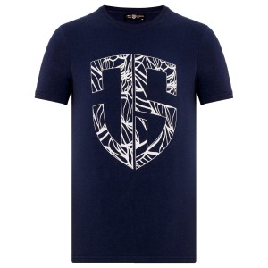 Jimmy Sanders – Walter – T shirt heren – Navy/blauw