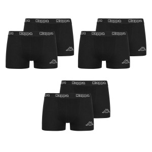 Kappa - boxershort heren - 6 stuks - zwart - onderbroeken