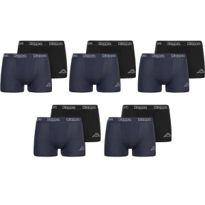 Kappa - boxershort heren - 10 stuks - marine/zwart - onderbroeken