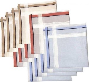 Sorprese soft - Luxe heren zakdoeken - 12 stuks - model 7