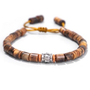 Model H - Sorprese Tibet UNIQUE – armband heren – 16-26 cm – buddha armband - armband - armbanden