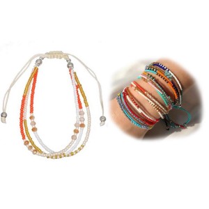 Model X - Sorprese Boho beads – armband dames – verstelbaar – dames armband