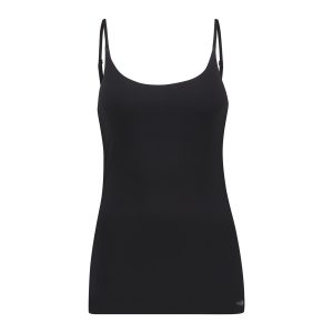LaSlip - Basic Spaghetti Shirt - Zwart