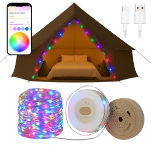 Best Active Camping Lichtsnoer - 7 Meter - RGB Multi-Kleur