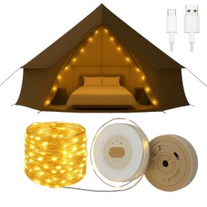 Best Active Camping Lichtsnoer - 10 Meter - Warm Wit Licht